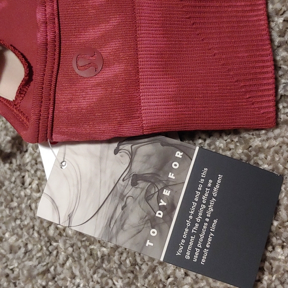 NWT Lululemon Ebb to street bra A/B Wash - Picture 5 of 10